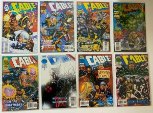 Cable lot #1-40 Marvel 1st Series 34 different books 8.0 VF (1993 to 1997) 