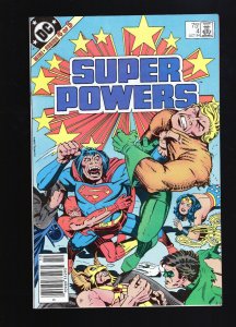 Super Powers #4 - Jack Kirby Art and Story. (9.2) 1984