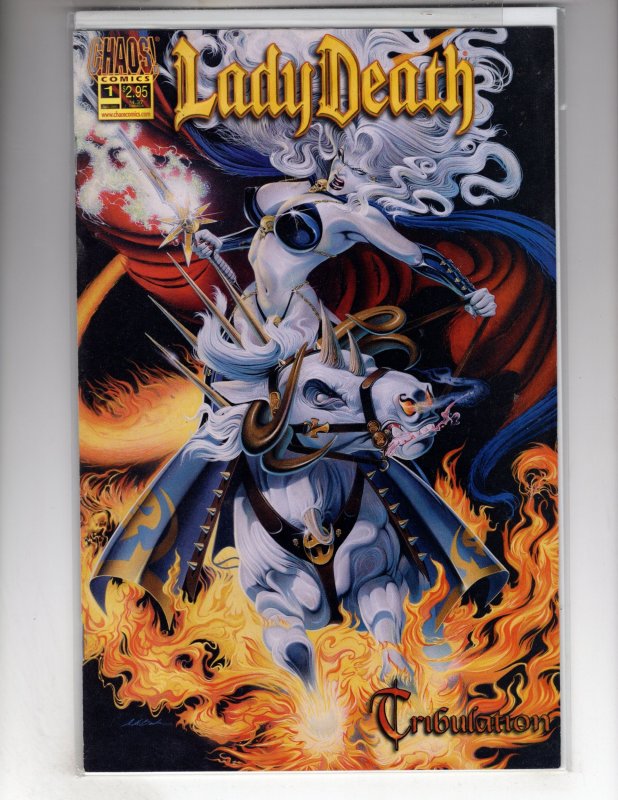 Lady Death: Tribulation #1 (2000)    / ECA7x