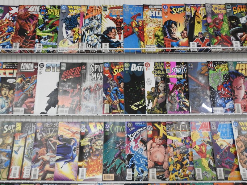 Huge Lot 210+ Comics W/ Venom, Spider-Man, X-Men, Thor+ Avg VF- Condition!