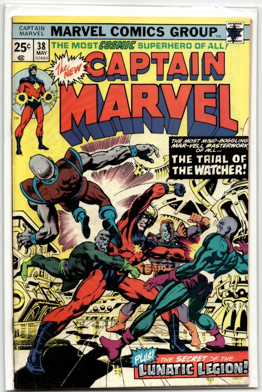 Captain Marvel #38 (1975) Captain Marvel