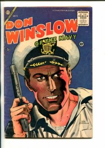 DON WINSLOW OF THE NAVY #71-1955-CHARLTON-DICK GIORDANO COVER-fn