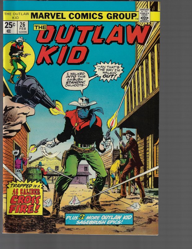 Outlaw Kid #26 (Marvel, 1974) NM