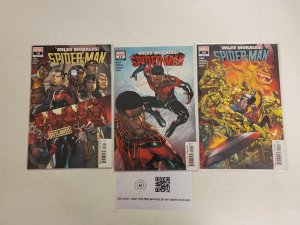 3 Miles Morales Spider-Man Marvel Comic Books #18 19 20 17 TJ43