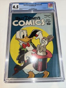 Walt Disney’s Comics And Stories (1946) 65 (CGC 4.5)  Carl Barks & Walt Kelly