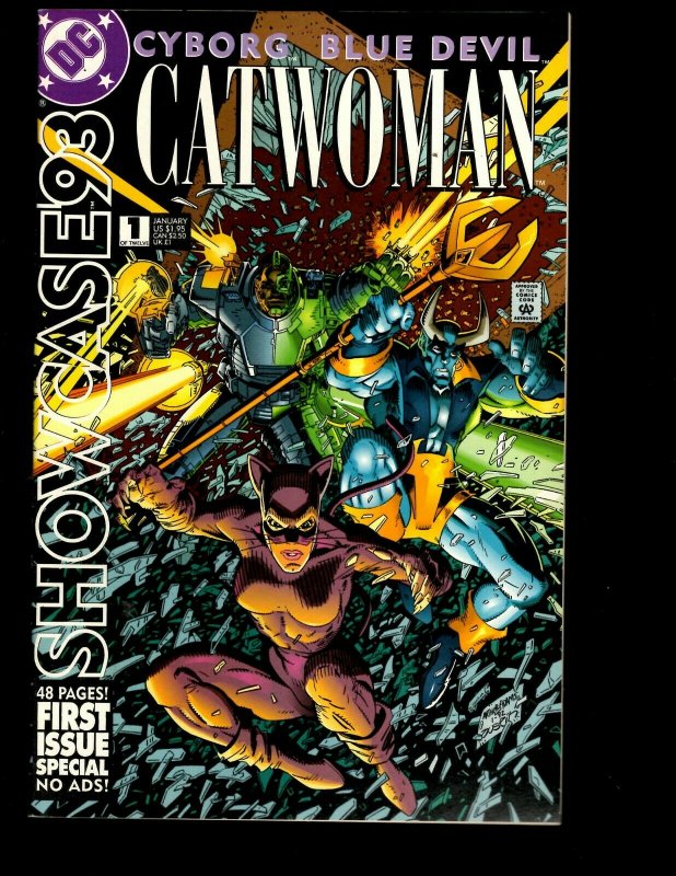 12 SHOWCASE 93 DC Comics 1 2 3 4 5 6 7 8 9 10 11 12 Catwoman Robin Two-Face GK33