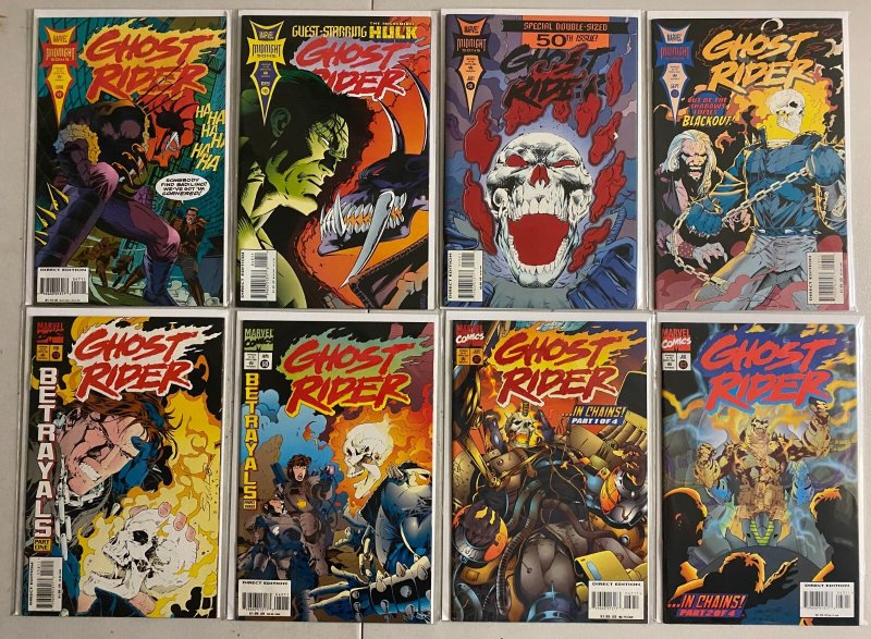 Ghost Rider lot #16-84 Marvel 2nd (avg 7.0 VF (range 6 to 8) 27 diff (1991-'97)