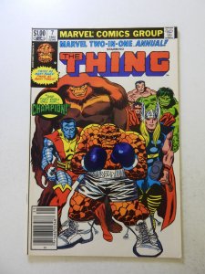 Marvel Two-in-One Annual #7 (1982) VF- condition