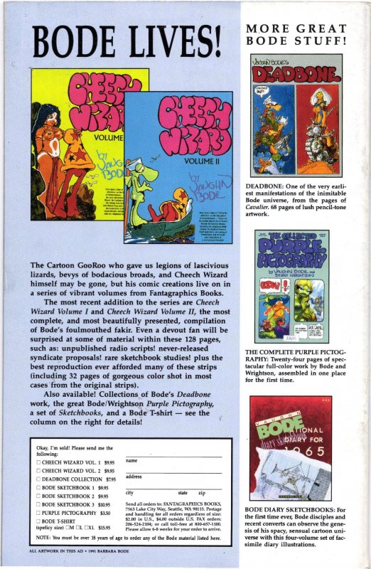 Communion (1991) #1 Adult Eros Comix Grade VG+ 4.5