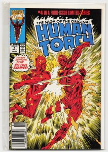Saga of the Original Human Torch #4 (1990) Human Torch