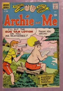 ARCHIE AND ME #38 1970 MR WEATHERBEE SUMMER STOCK COVER VG