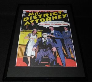 Mr District Attorney DC Framed 11x17 Cover Photo Poster Display Official RP