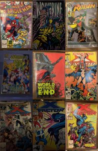 Lot of 9 Comics (See Description) X Factor, Wolverine, Spider Man, Wonder Man...