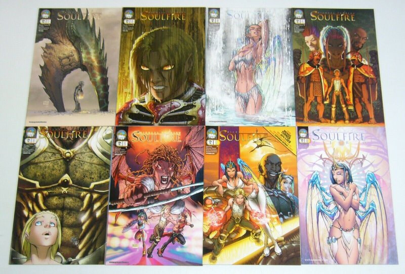 Michael Turner's Soulfire #0 & 1-10 VF/NM complete series + preview - aspen set