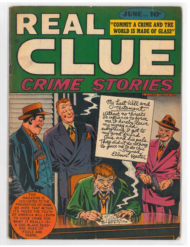 Real Clue Crime Stories Vol. 3 (1948) #4 FN