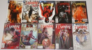 I, Vampire #0 & 1-19 VF/NM complete series - dc comics new 52 - joshua fialkov