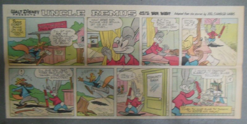 (36) Walt Disney's Uncle Remus Tales of Brer Rabbit 1960 Size: ~7.5 x 15 inches