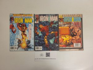 3 Invincible Iron Man Marvel Comic Books #2 3 8 49 TJ30