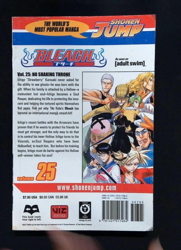 Bleach #25, Shonen Jump Manga, Viz Media, 2006