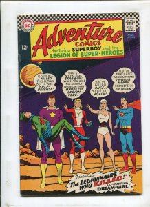 ADVENTURE COMICS #342 (5.5) THE LEGIONNAIRE WHO KILLED!