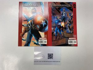 2 Ultimates MARVEL comic books #11 12 97 KM7