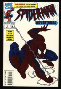 Spider-Man Adventures #1 NM 9.4 Foil Embossed Variant