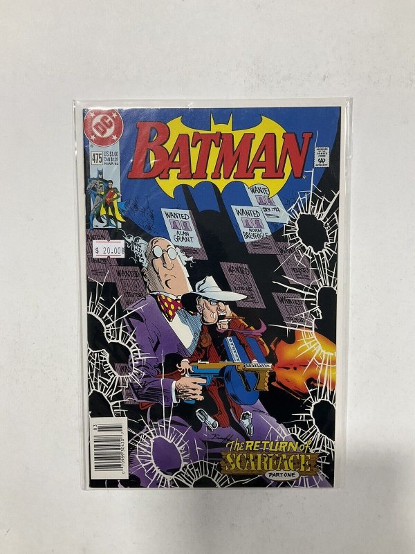 Batman 475 Near Mint Nm Newsstand Edition 1st Renee Montoya DC Comics