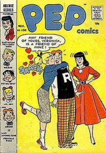 Pep #130 POOR; Archie | low grade comic - save on shipping - details inside