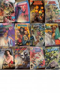 Mixed Lot of 12 Comics (See Description) Wolverine, U.S. 1, Wanderers, Warlor...