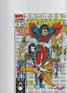 The New Mutants #100 (Apr 1991, Marvel)  final issue