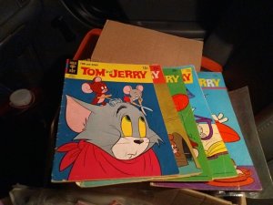 Tom And Jerry Comics 242 244 271 274 280 Gold Key Lot Run Set Collection