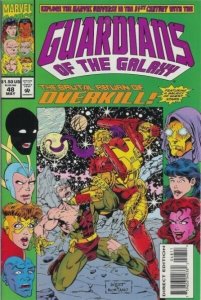 Guardians of the Galaxy #48 With Insert Marvel Comics 5/94 VGFN 5.0/Stock Photo)