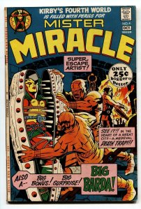 Mister Miracle #4 comic book 1971-DC 1st BIG BARDA-Kirby 4th World VG