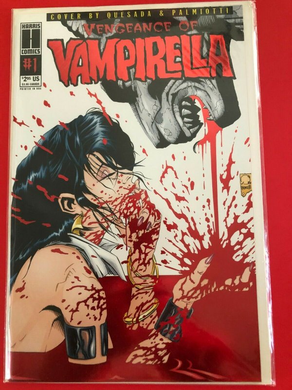 VENGEANCE OF VAMPIERILLA #1 HARRIS COMICS / NM/+ NEVER READ