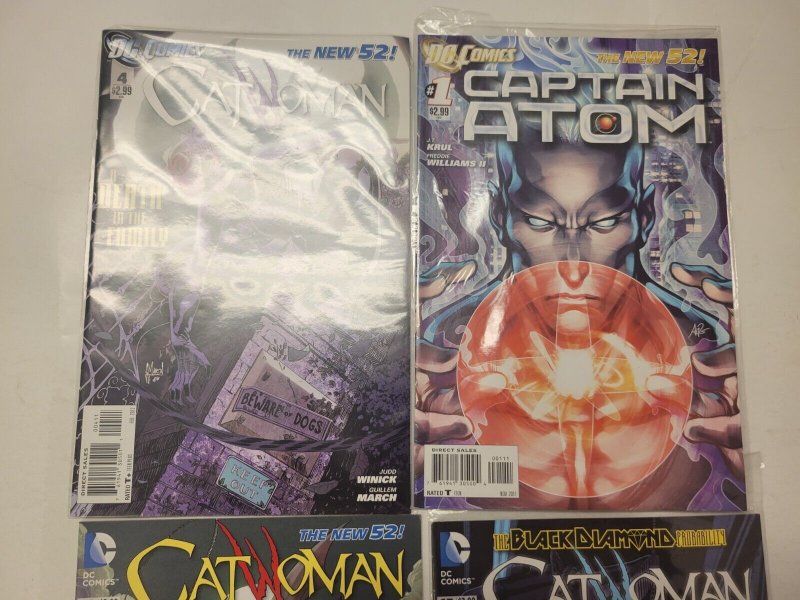 4 DC Comic Books #1 Captain Atom + #4 15 18 Catwoman 88 TJ26