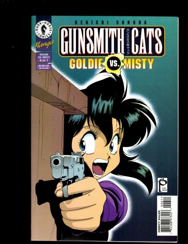 10 Comics Gunsmith Cats Bad Trip #1 2 3, Goldie vs Misty #1 2 3 4 5 6 7 JF20