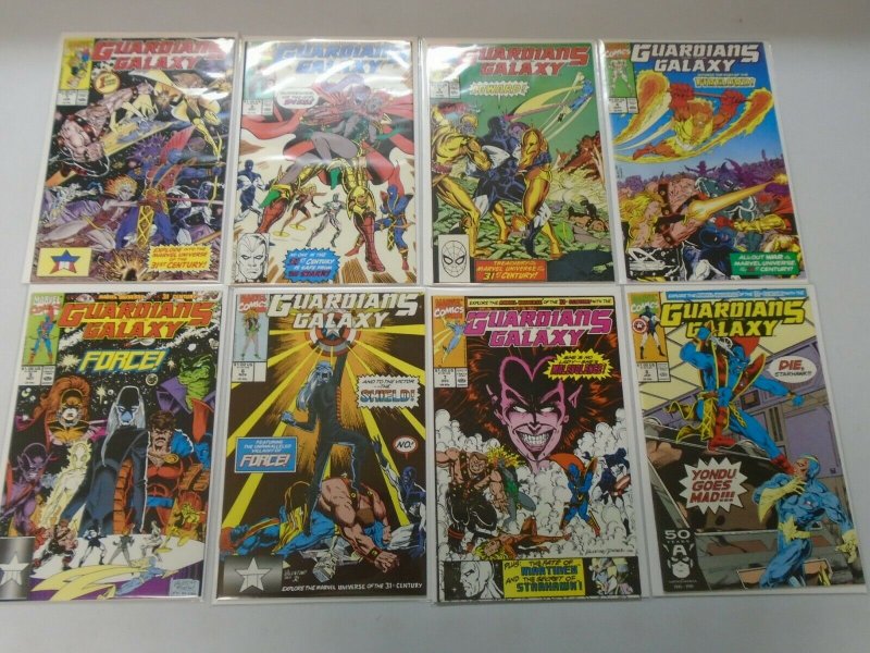 Guardians of the Galaxy lot 49 different from #1-50 8.0 VF (1990-94 1st Series)