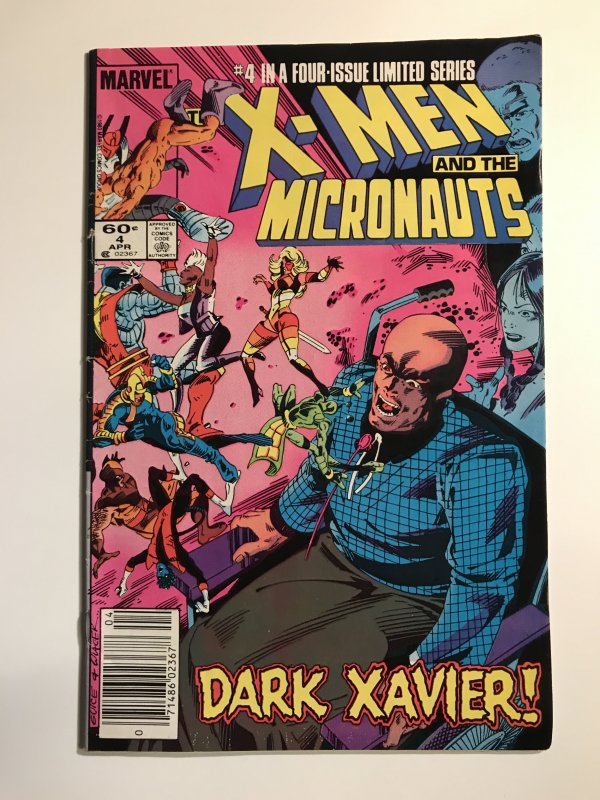 X-Men & The Micronauts #4