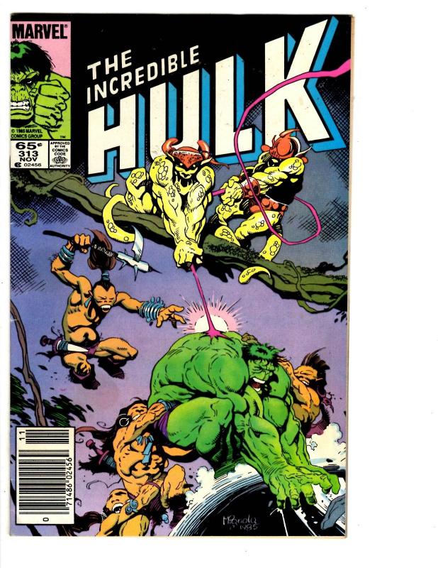 5 The Incredible Hulk Marvel Comic Books # 313 314 315 316 317 Avengers BH35