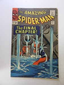 The Amazing Spider-Man #33 (1966) FN- condition price written on back cover