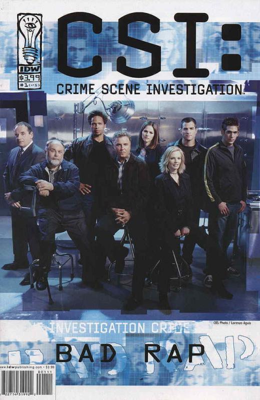 CSI: Crime Scene Investigation—Bad Rap #1 VF; IDW | save on shipping - details i