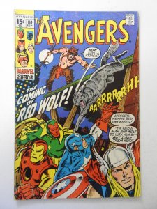 The Avengers #80 (1970) VG+ Condition ink interior bc