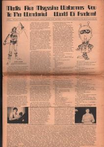Media Five Magazine #1 1972-1st issue-Canadian-1972 NY Comic-Con-Steranko