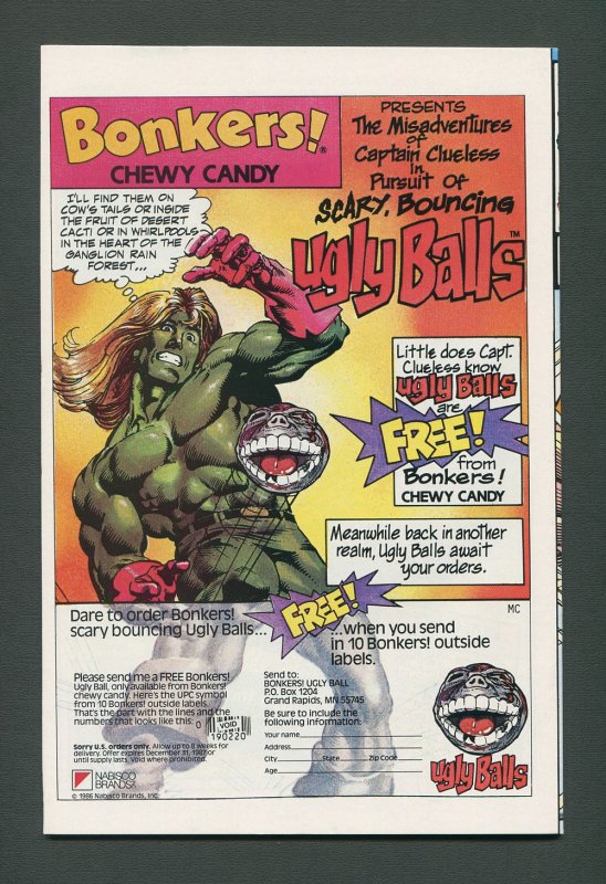 Uncanny X-Men #217  / 9.4 NM- 9.6 NM+ /  May 1987