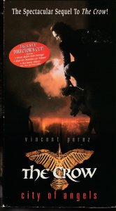 The Crow – City of Angels Director's Cut VHS   Iggy Pop ! Mia Kurshner !