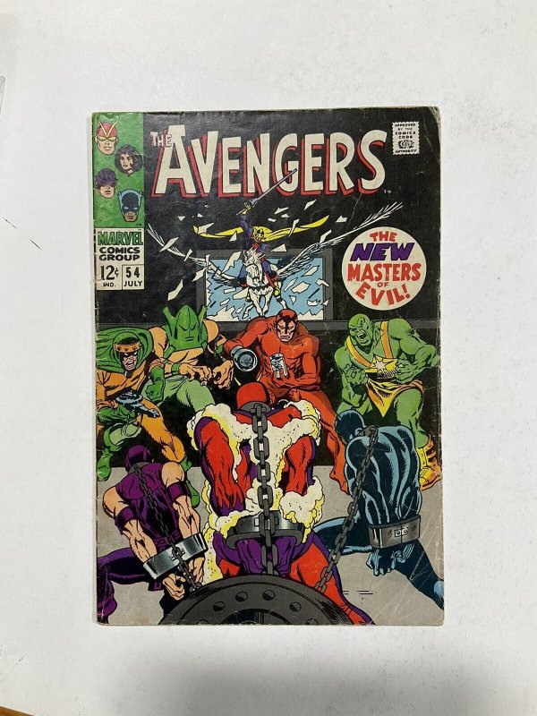 Avengers 54 Very Good Vg 4.0 First Cameo Ultron Marvel