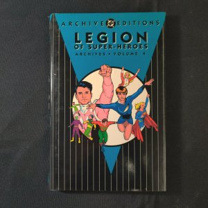 LEGION OF SUPER HEROES - VOL. 4 - DC ARCHIVE EDITIONS HARDCOVER - FINE - 1994