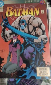 Batman # 498 1993 DC COMICS KNIGHTFALL PT 15  BANE ROBIN   CATWOMAN