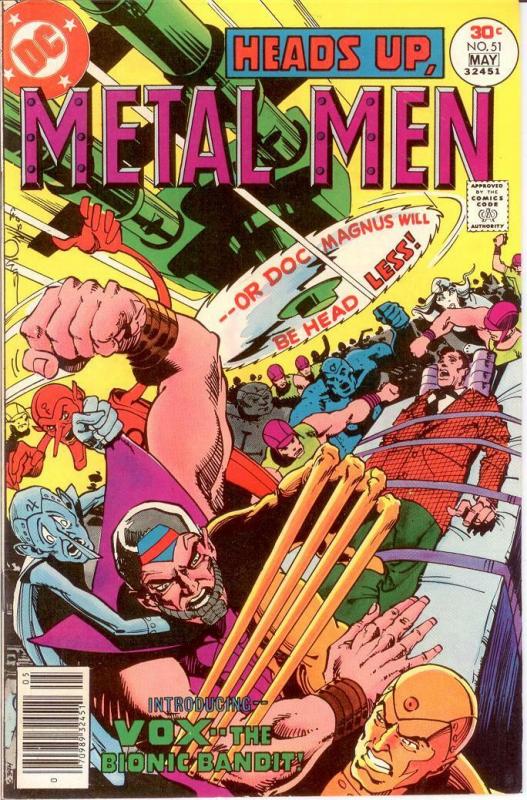 METAL MEN 51 VF May 1977 COMICS BOOK