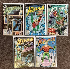 Aquaman #1,2,3,4,5 DC Complete set 1989 Nm